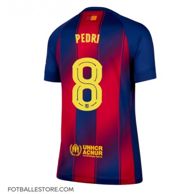 Barcelona Pedri Gonzalez #8 Hjemmedrakt Dame 2025-26 Kortermet Barcelona Pedri Gonzalez #8 Hjemmedrakt Dame 2025-26 Kortermet